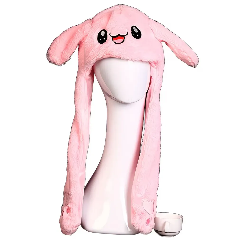 Hats - Pink Rabbit Movable Ears