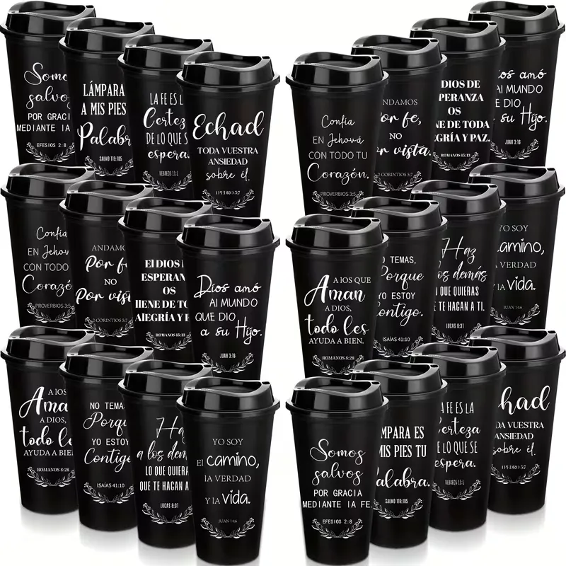 Spanish Man of God Plastic Tumblers