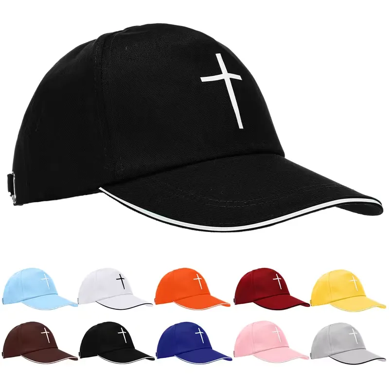 Hats - Christian Cross (Yellow)