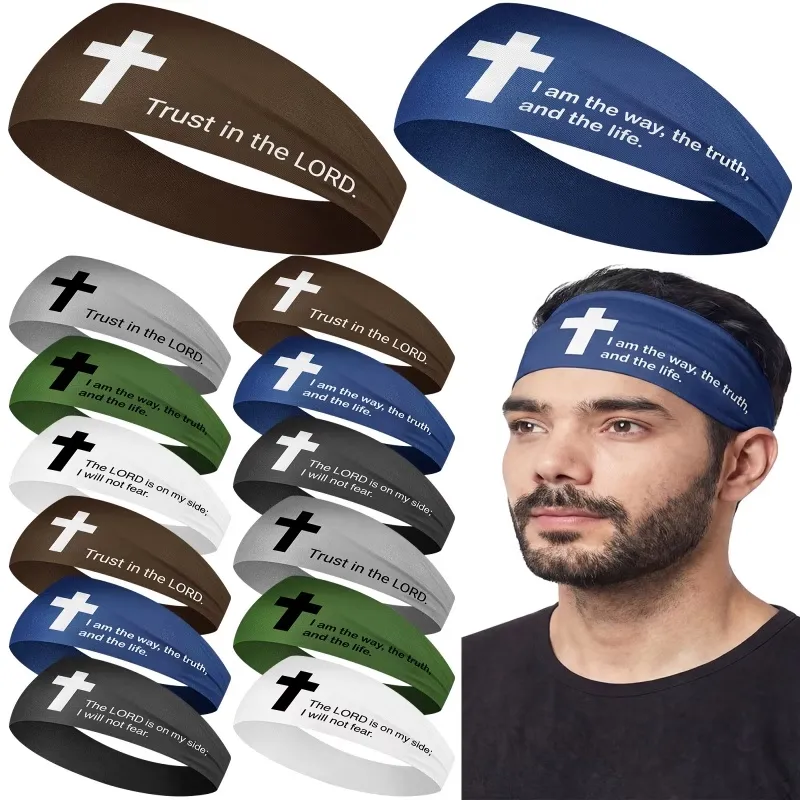 Hats - Cross w/Bible Verse Headbands