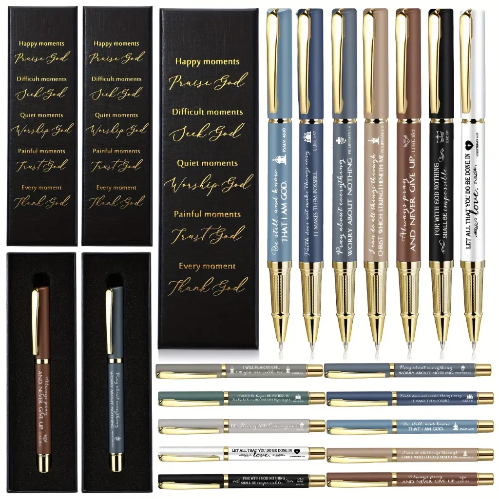 Pens - Bible Verse Pen w/Black Box